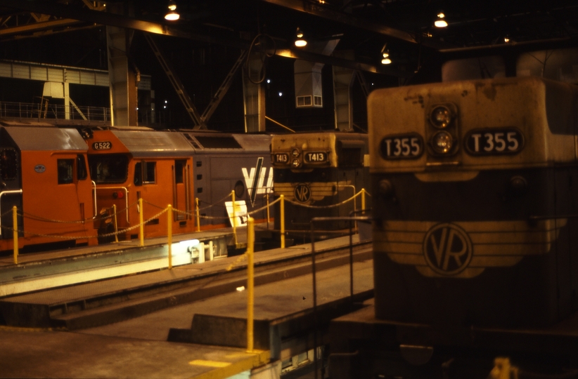116061: South Dynon Locomotive Workshop G 522 T 413 T 355