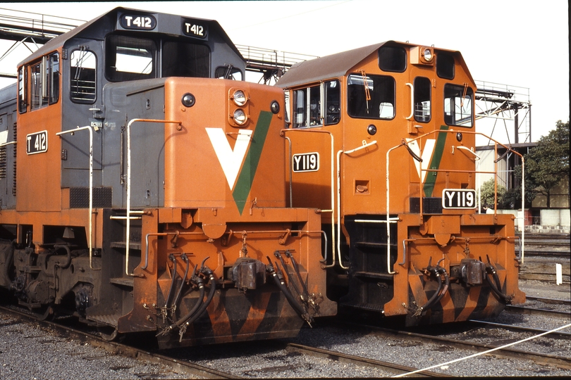 116062: South Dynon Locomotive Depot T 412 Y 119