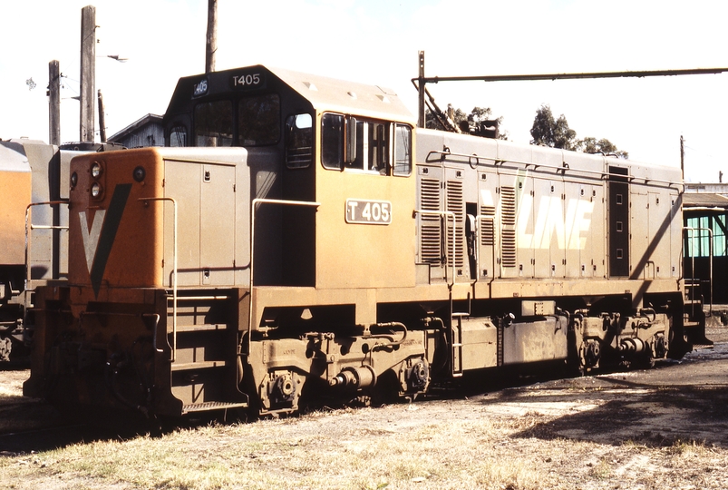 116578: Traralgon Locomotive Depot T 405