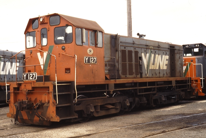 116830: Geelong Locomotive Depot Y 127