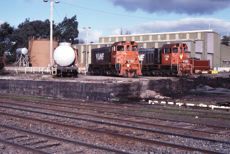 117351: Ballarat East Locomotive Depot Y 152 Y 145