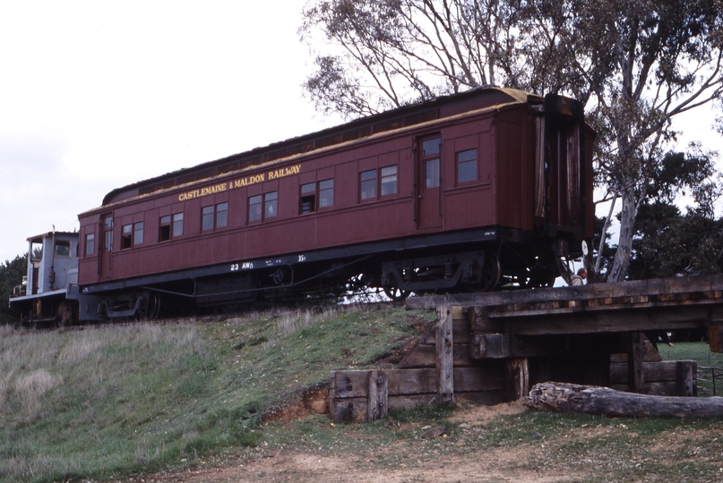 117643: Muckleford Creek Bridge Up Special Passenger Malcolm Moore Locomotive ex APM Broadfrod