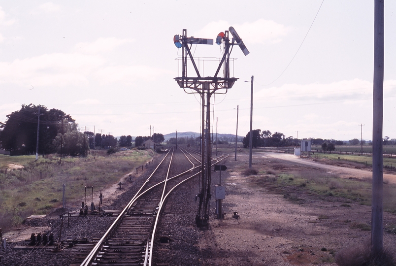 117697: Maroona Portland Line Junction Signals Looking towards Ararat