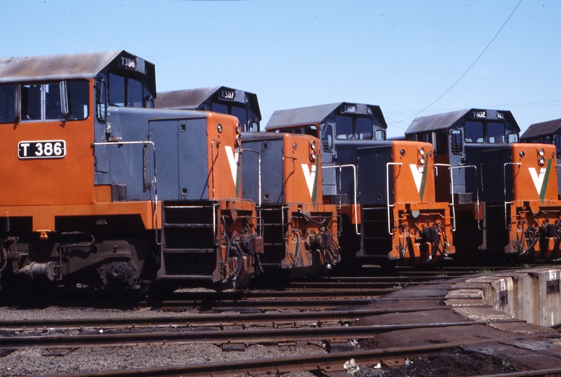117797: PTC Open Day South Dynon Locomotive Depot T 386 T 387 T 401 T 402