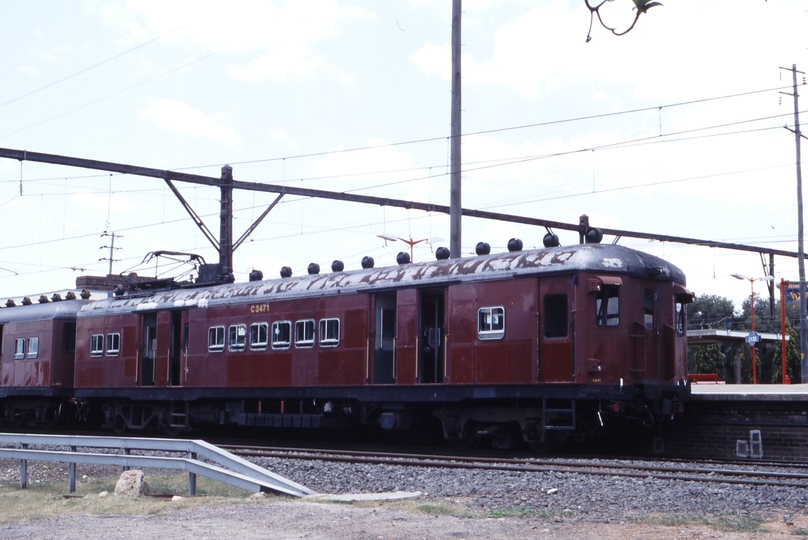 117860: Clyde Carlingford Train 3-car Single Deck Set Y2 C 3471 leading