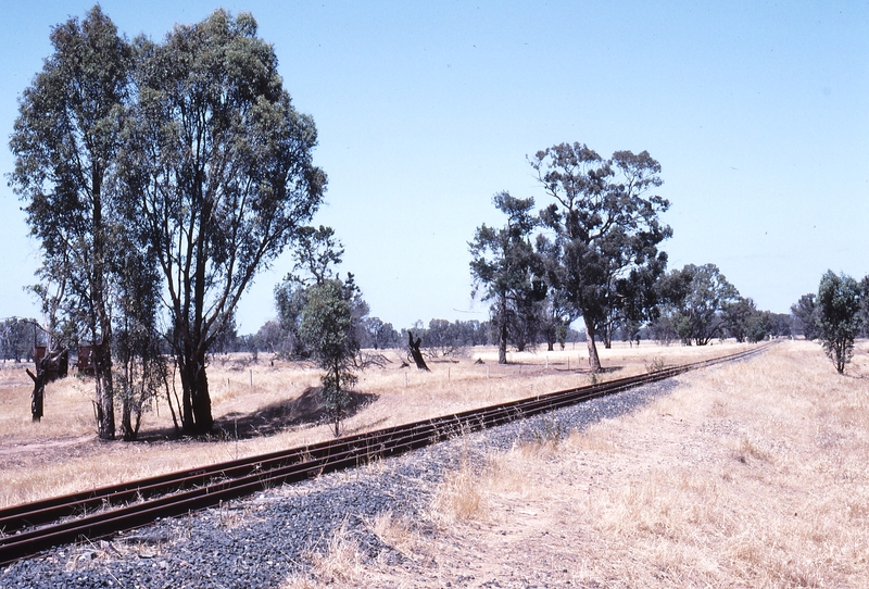 118116: Martins Siding Looking towards Melbourne