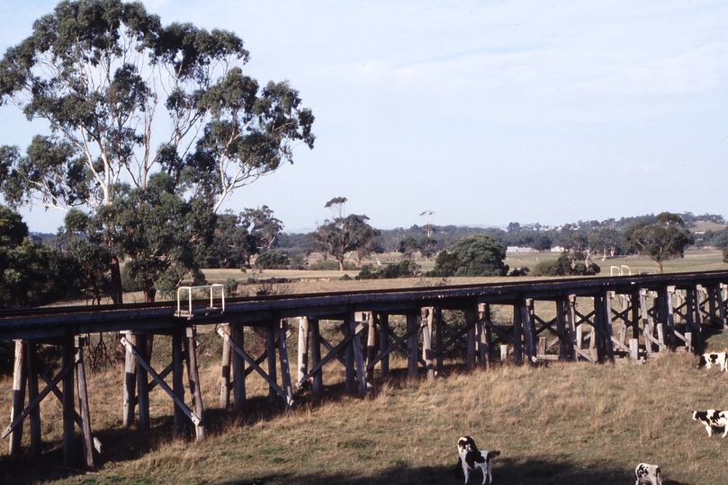 118327: Tarwin River Bridge km 140.7 Viewed from Melbourne End