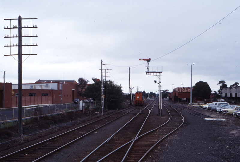 118370: South Geelong Looking towards Warrnambool from Platform P 17