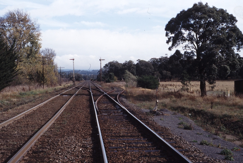 118420: Gisborne Looking North from Level Crossing