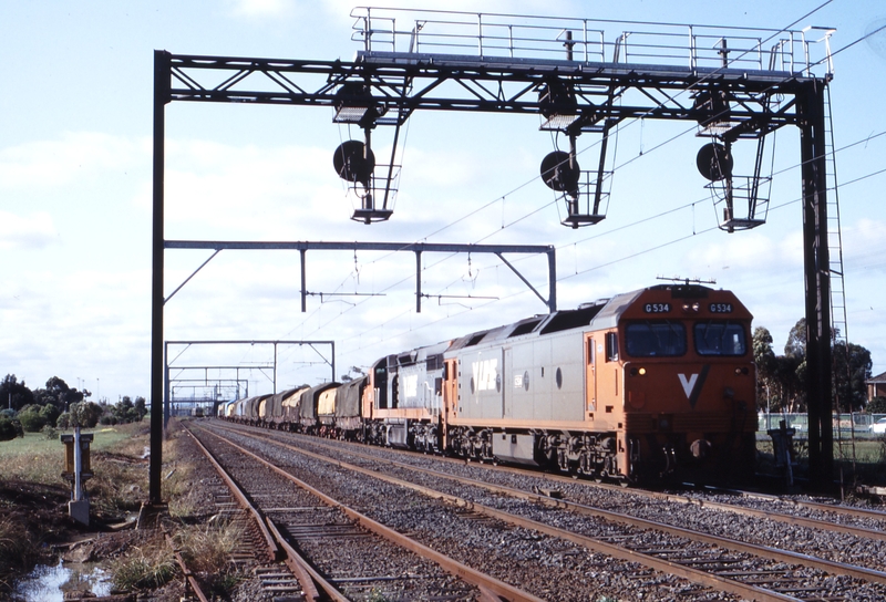 118444: Laverton 9169 Down Intersystem Express Freight G 534 C 508