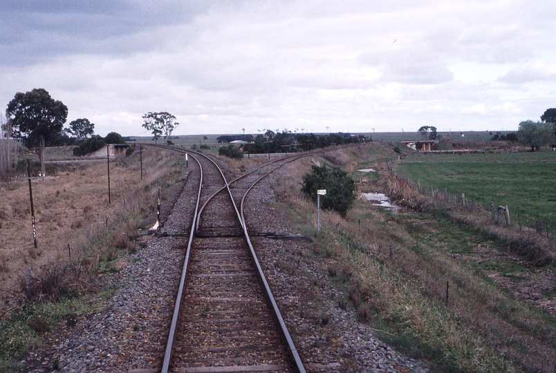 118930: Stratford Junction Looking towards Sale left and Maffra right
