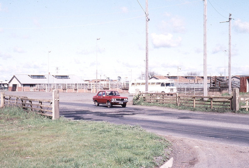 118961: Ballarat Cattle Siding Hand Gates at Gillies Street Looking South-West