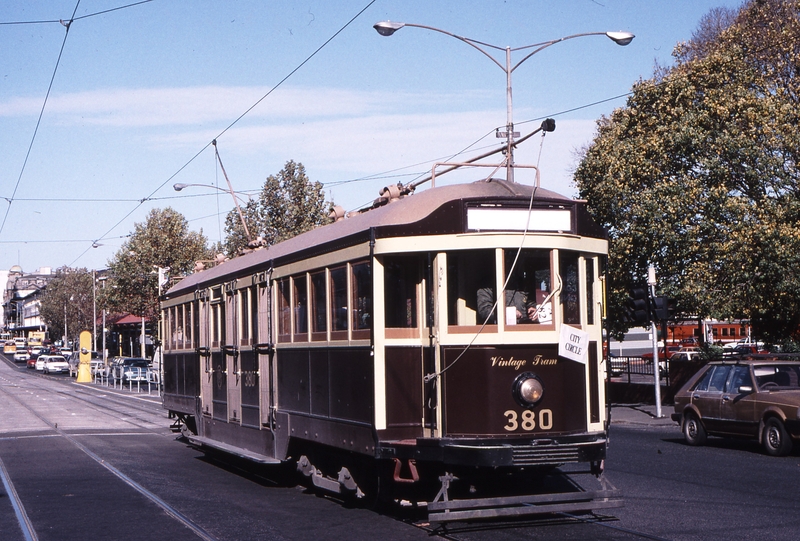 119280: Spencer Street at Lonsdale Street Northbound City Circle W 380