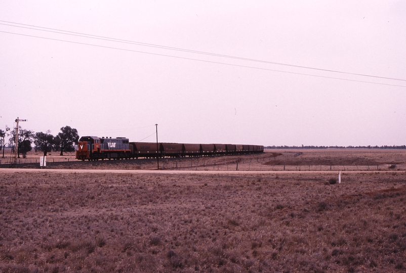 119612: Barnes down side 9068 Up Goods from Moulamein