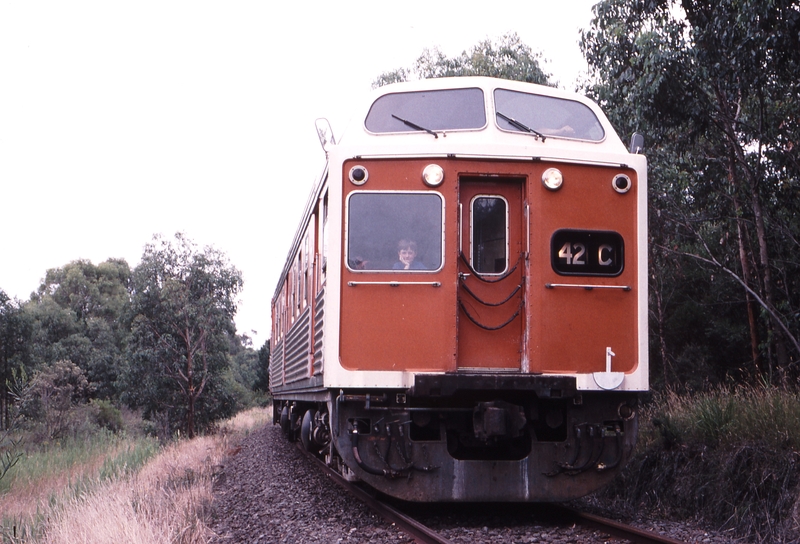 119727: km 92 South Gippsland Railway Divergence of Wonthaggi Line 3:20pm Down Empty Cars ex STASA Railcars 2301 2302