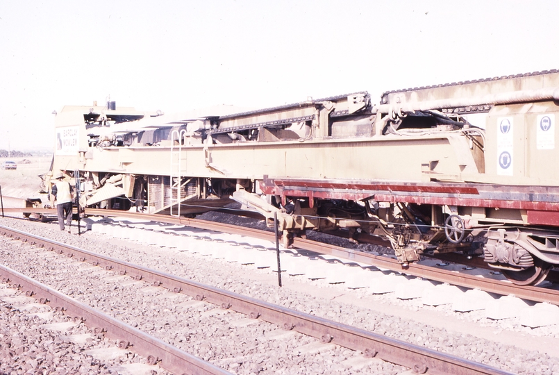 119756: km 63 Geelong Line Down Barclay Mowlem Track Assembly Train 4903