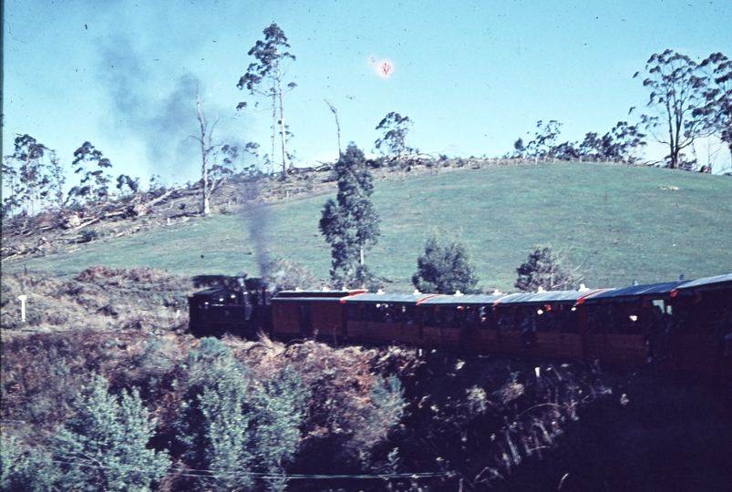 119927: 7A on Up Train at Landslide Photo W M Langford