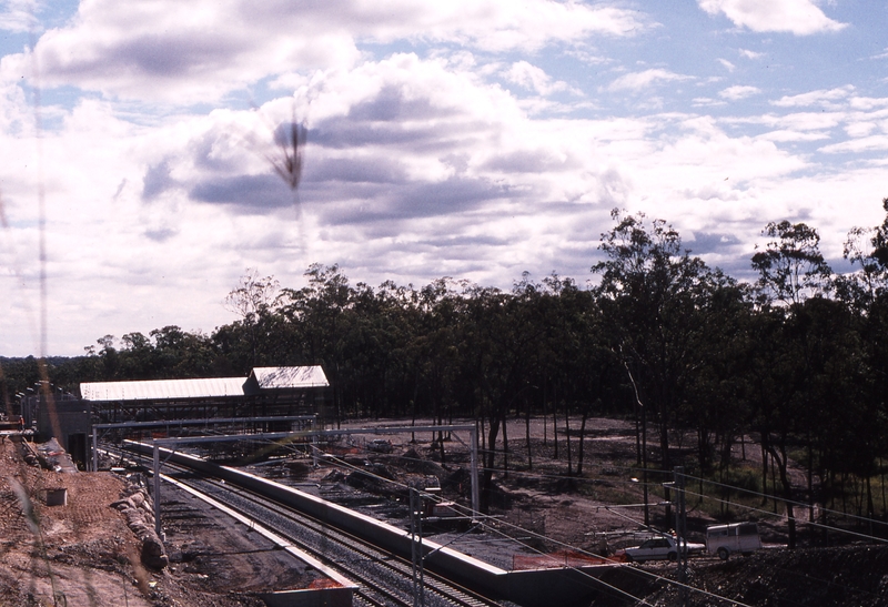 120076: Gold Coast Railway Ormeau Looking North from Mirambeena Drive