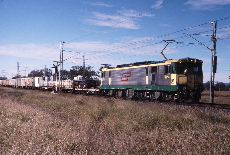 120166: Rocklands km 631.5 Down Freight 3914