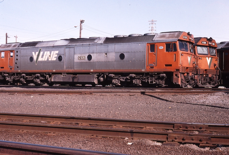 120377: South Dynon Locomotive Depot G 535 G 518