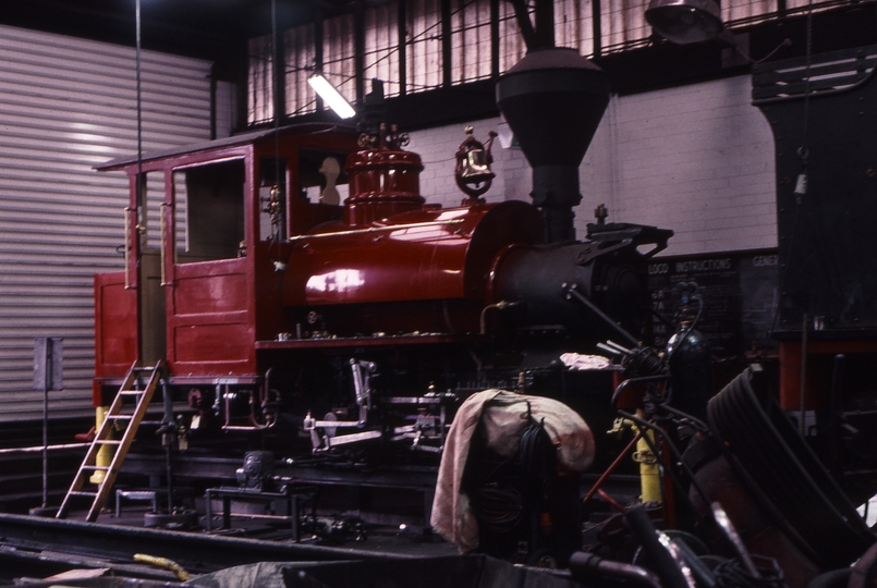 120976: Belgrave Locomotive Workshop 2-4-2ST rebuilt from Hainaut 861 - Deceauville 43-1886