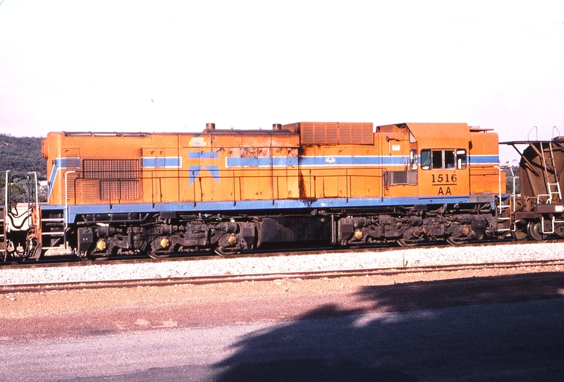 121654: York CBH Siding Up Grain Train DA 1754 AA 1516