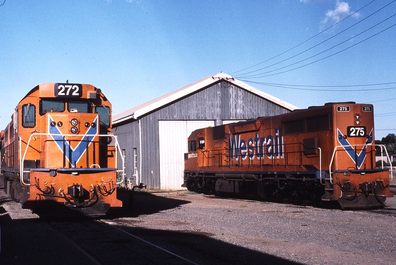 121697: Kalgoorlie Locomotive Depot L 272 L 275
