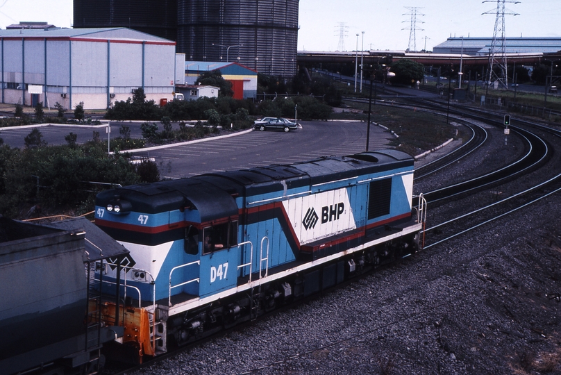 121828: Cringilla Loaded Coal Train D 47 formerly GML 5