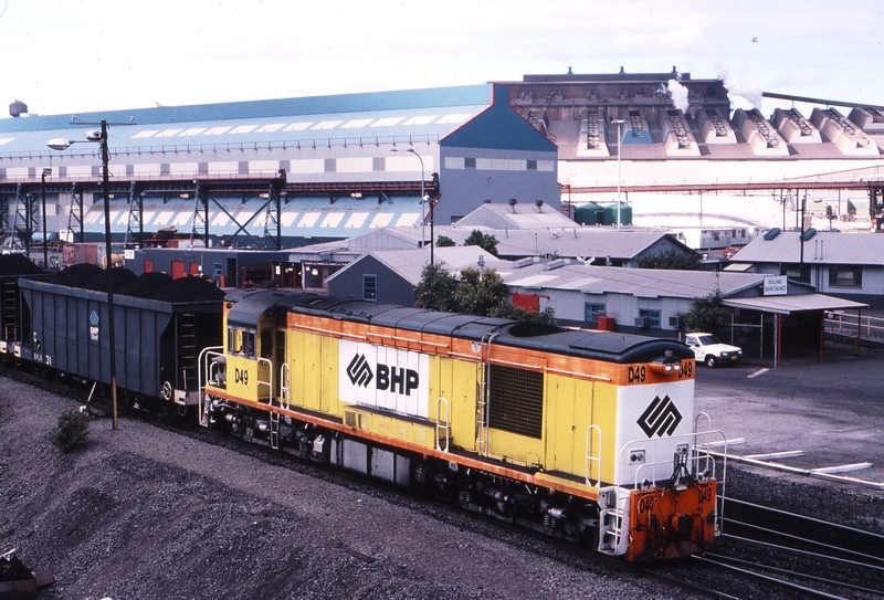 121833: Cringilla Loaded Coal Train D 49 formerly GML 8