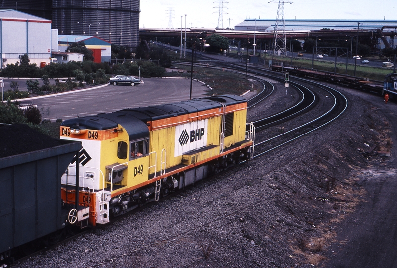 121834: Cringilla Loaded Coal Train D 49 formerly GML 8