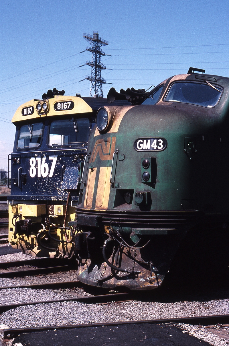 121853: South Dynon Locomotive Depot 8167 GM 43