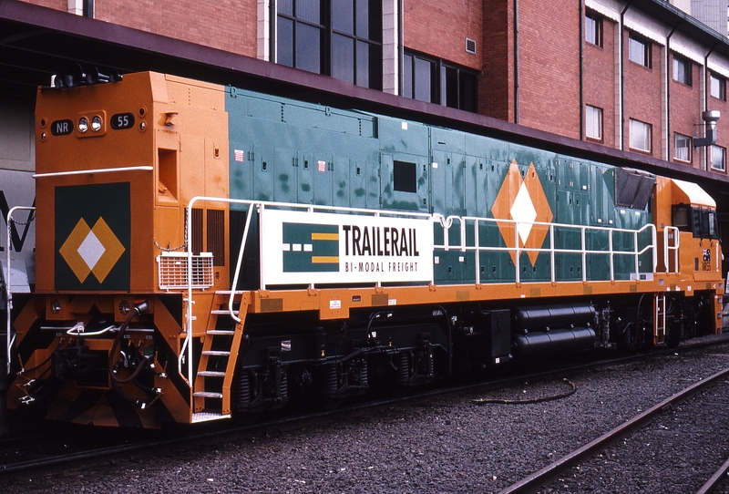 121988: Spencer Street NR 55 at Ausrail Conference Rolling Stock Eshibition