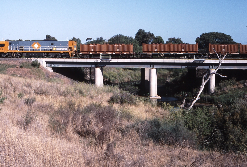 122106: Little River Bridge 9724 Up Steel Train NR 81