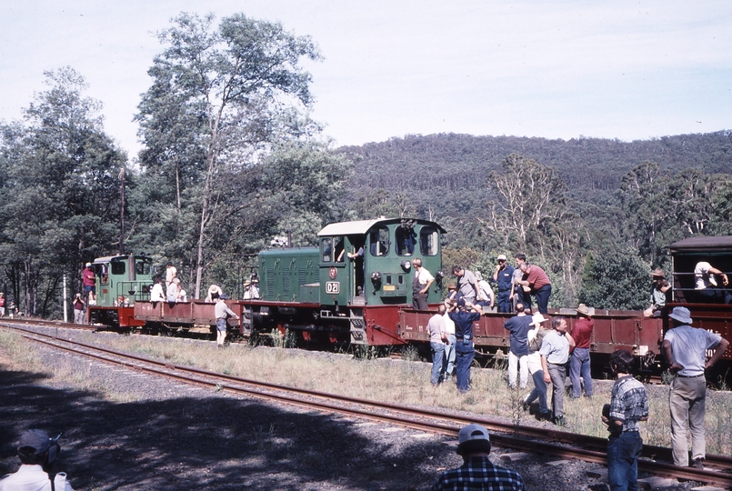 122193: Cockatoo Down Work Train NRT 1 D 21 First through train