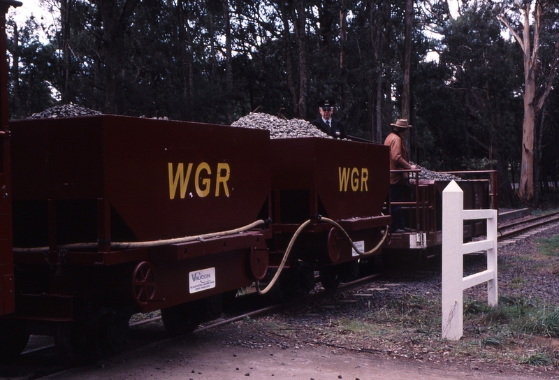 122338: Fielder Walhalla Goldfields Railway Ballast Wagons