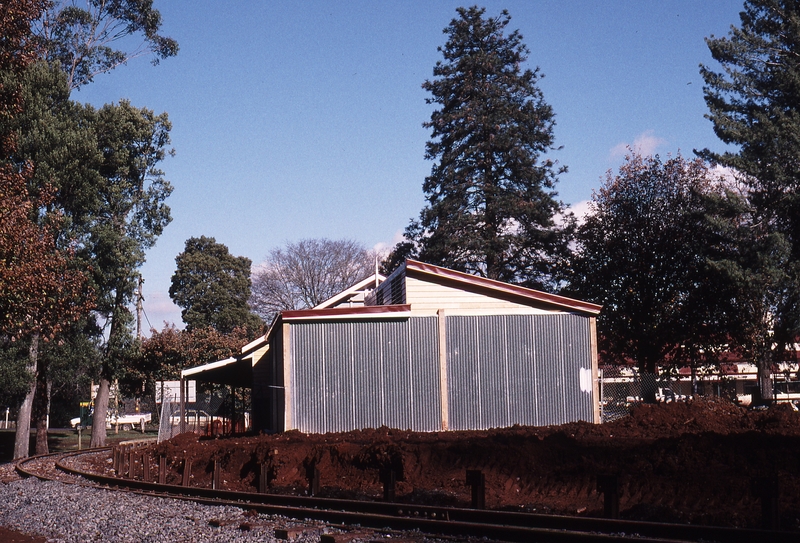 122474: Gembrook Town Station Looking towards End of track