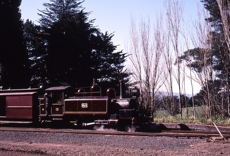 122675: Gembrook 14A shunting Shakedown Special