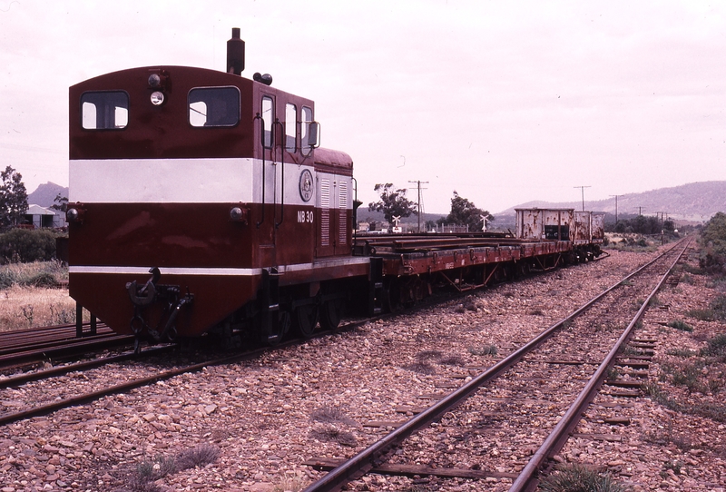 122746: Quorn Depot Entrance Rail Train NB 30