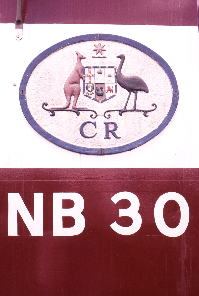 122748: Quorn NB 30 CR Coat of Arms and number