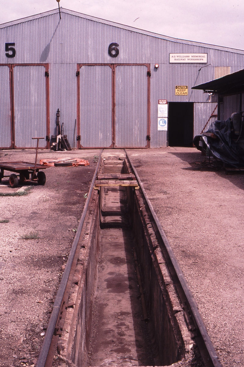 122762: Quorn Depot Original CR Locomotive Inspection Pit