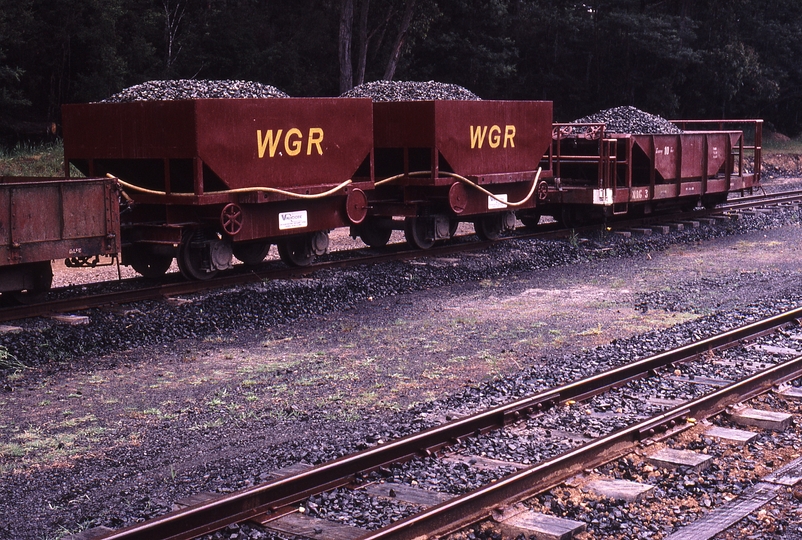 122973: Cockatoo Walhalla Goldfields Railway and PBR Ballast Wagons