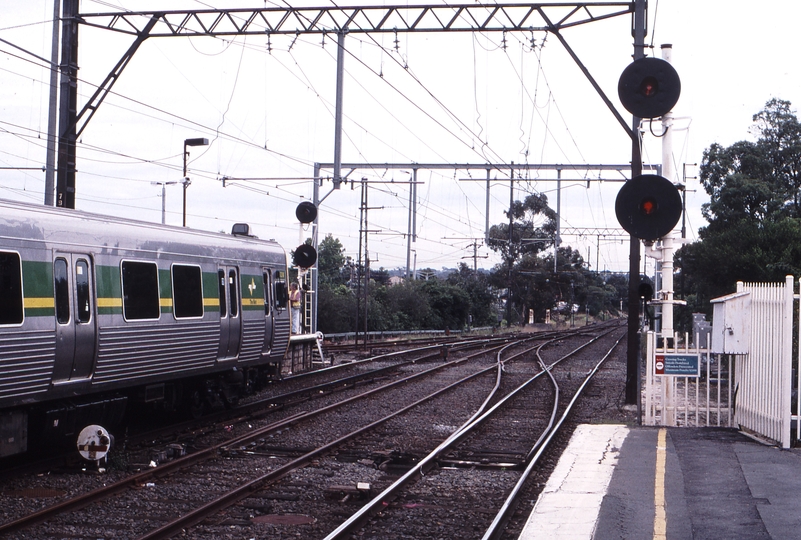 123155: Ringwood Melbourne end looking towards Melbourne prior to alterations