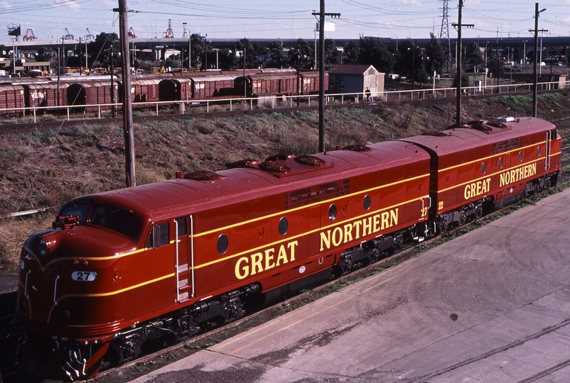 123717: GNRS Depot North Melbourne GM 27 GM 22