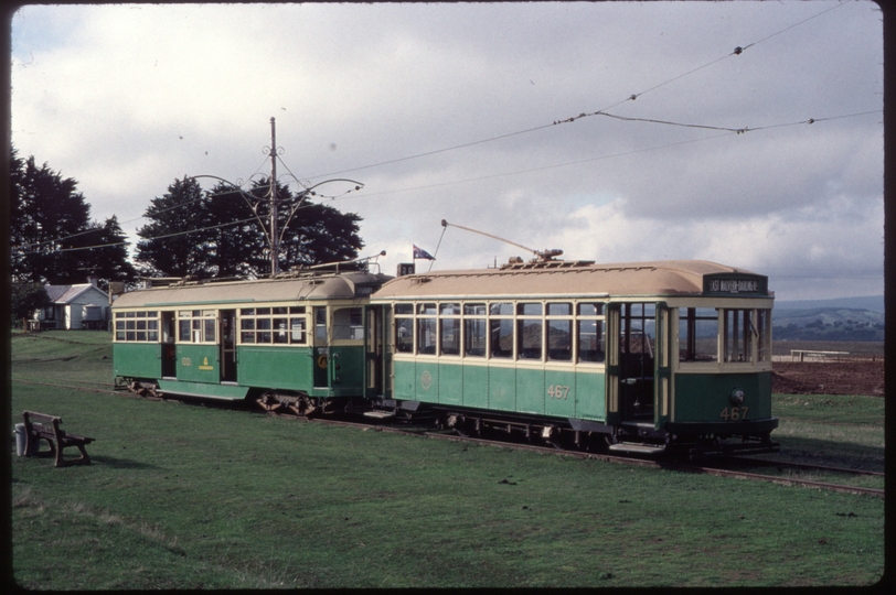 123779: Tramway Museum Society of Victoria Bylands W7 1001 X1 467