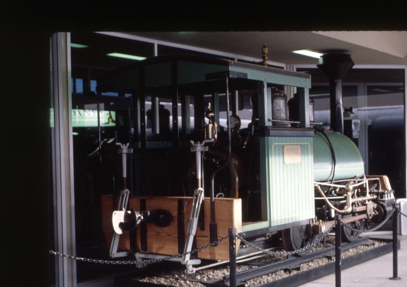 123894: Adelaide Rail Passenger Terminal ex Commonwealth Railways NA 1 'Sandfly' on display