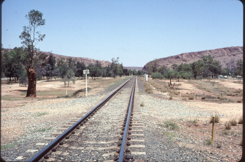 124132: Alice Springs South Switch km 1344 4 looking South