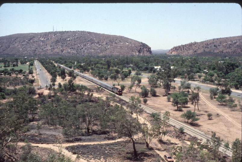 124133: km 1329 Central Australia Railway NR 120 Alice Springs to Sydney Ghan