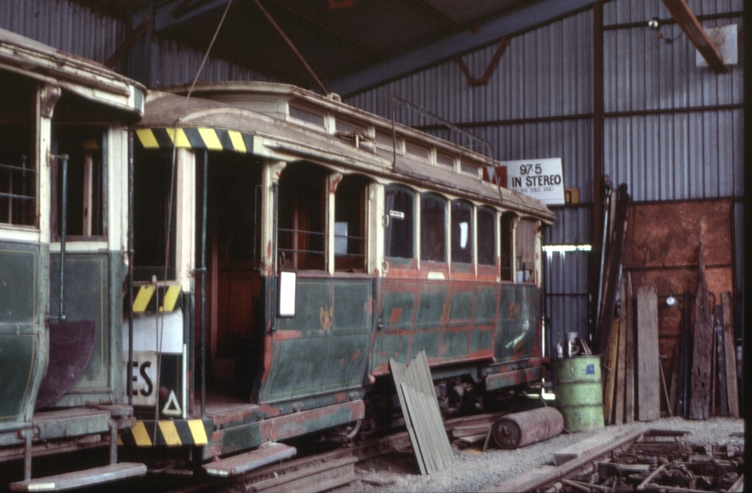124473: Ballarat Tramway Museum No 11 under restoration