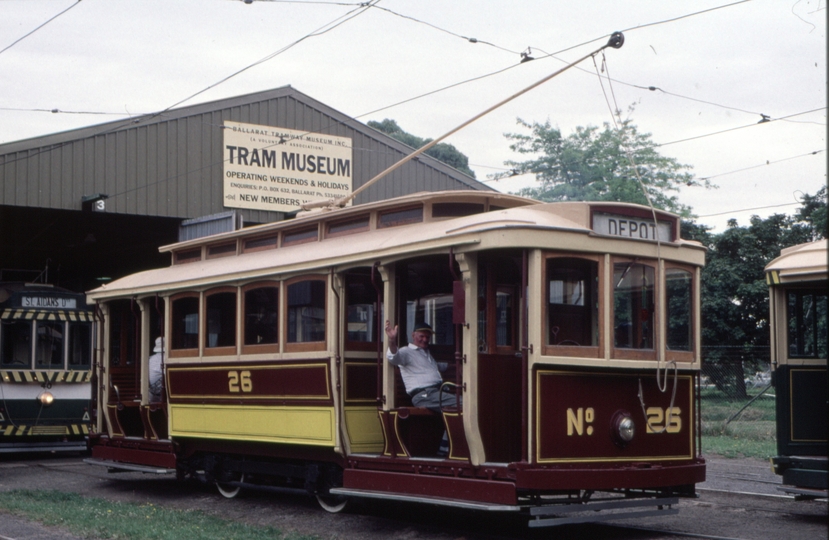 124478: Ballarat Tramway Museum No 26