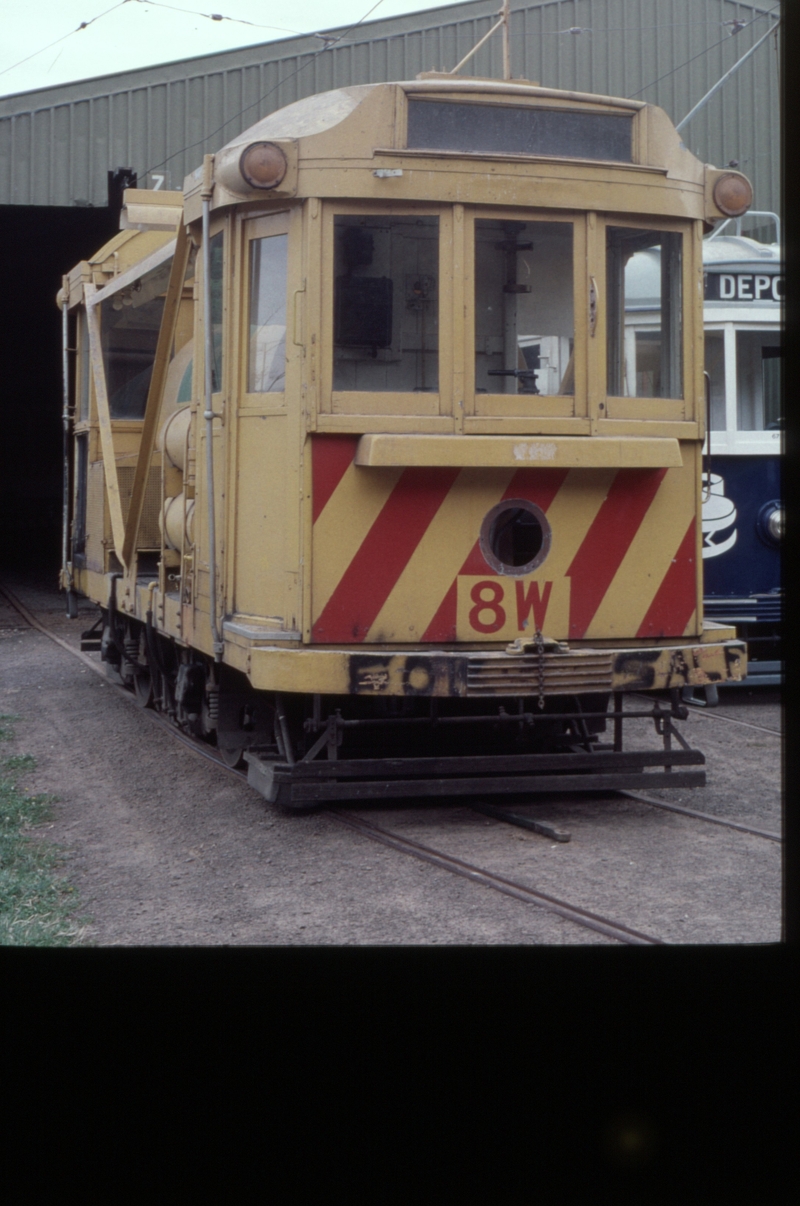 124488: Ballarat Tramway Museum Melbourne Track Cleaner 8W